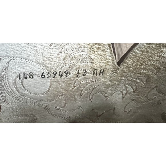 GUC Vintage Olathe Boots Brown Leather Cowboy Boots - US Size 12 AA (Mens) - Picture 7 of 15